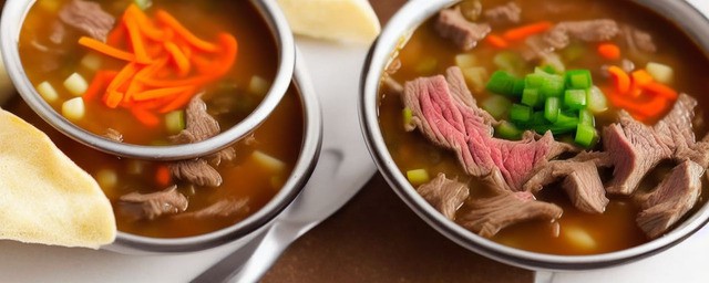 正宗清真牛肉汤的做法