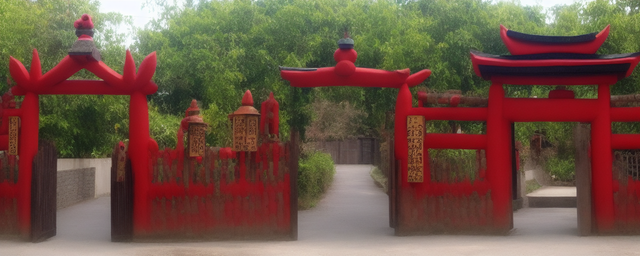 大门进口放什么辟邪