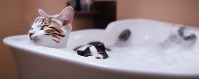 猫咪多久洗一次澡