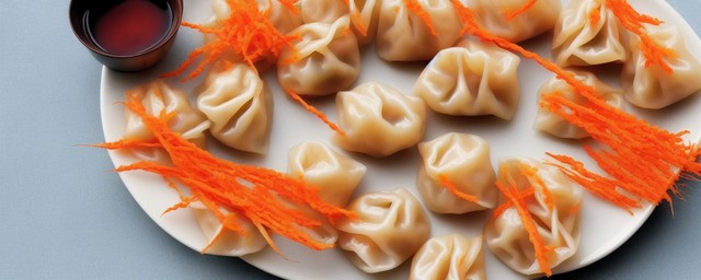 胡萝卜猪肉馅水饺的做法