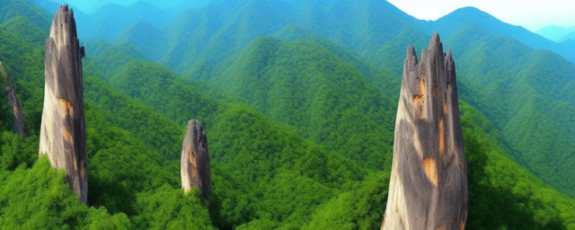 天柱山景点简介