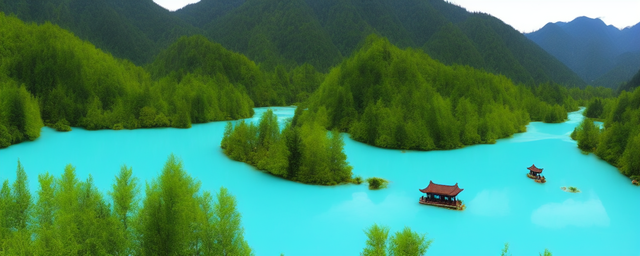 四川九寨沟旅游景点