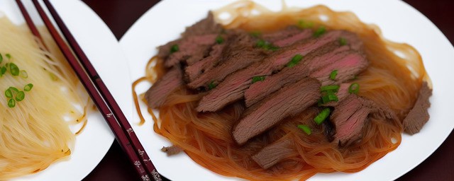 牛肉焖粉皮的做法