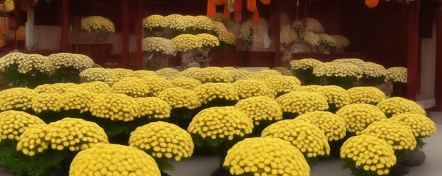 神台可以供菊花吗