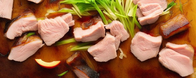 家常蒸五花肉的做法