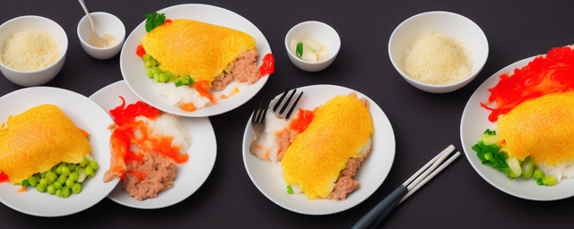 蛋包饭的两种做法