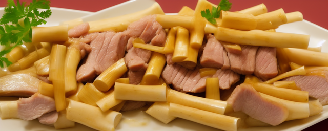 新鲜笋子烧肉的做法
