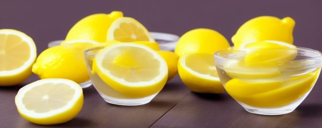柠檬片泡水的功效
