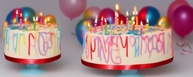 生日蛋糕祝福语