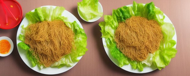 生菜炒面的做法大全