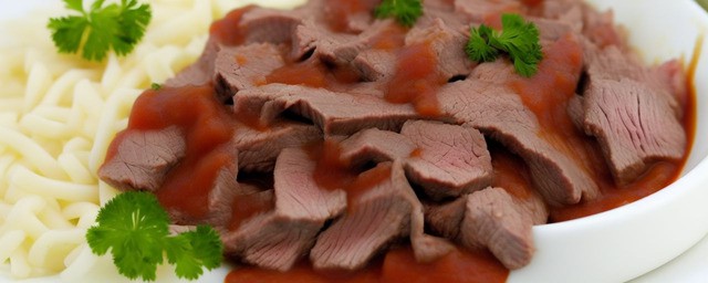高压锅酱牛肉的做法