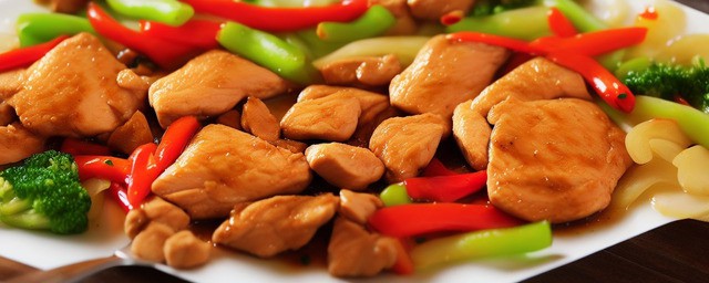 炒鸡胸肉的做法次序