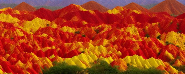 七彩丹霞旅游攻略