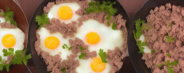 蒸肉末鸡蛋的做法