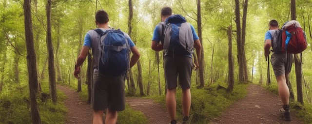 男人徒步登山的好处