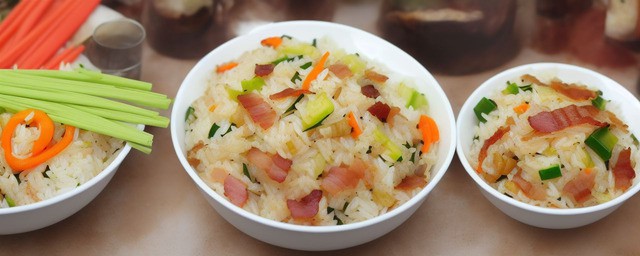 黄山咸肉菜饭的做法