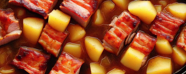 五花肉炖土豆的做法
