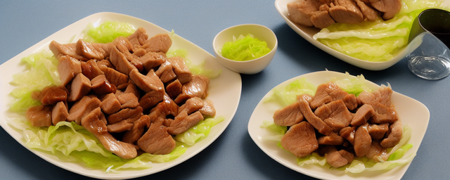白菜片炒肉的做法