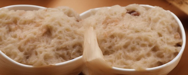 银耳不能与什么一起吃