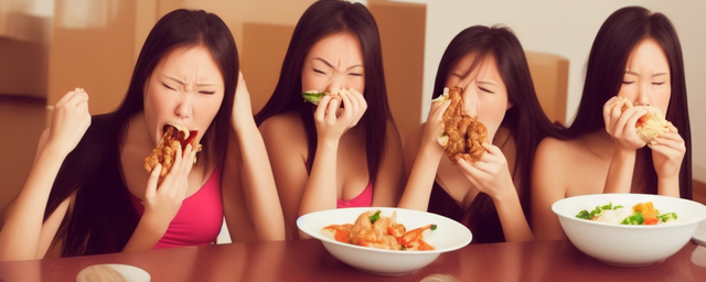 女生经常吃外卖的危害