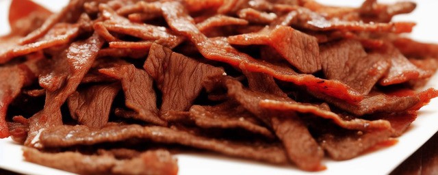 干煸牛肉干的做法
