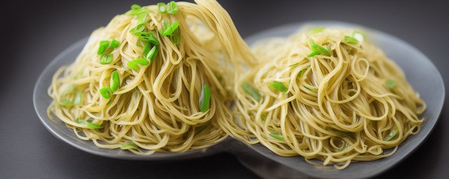 老上海葱油拌面的做法
