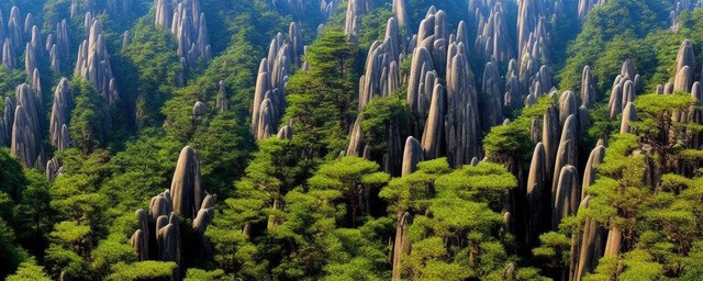 黄山风景区十大景点