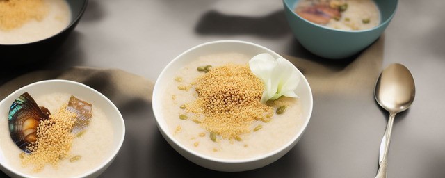 小米鲍鱼粥的做法