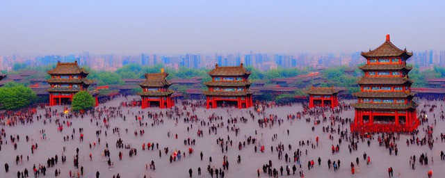 西安的著名景点