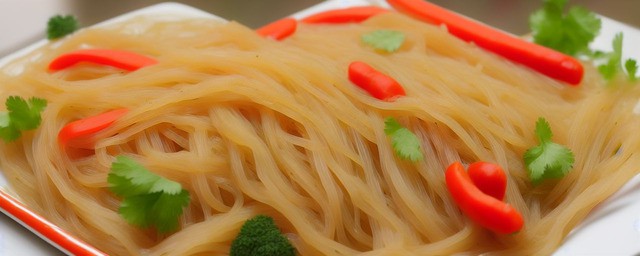蔬菜粉丝如何拌好吃又简单