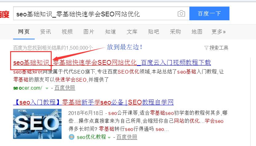 网站三大标签如何编写 更加利于SEO排名 