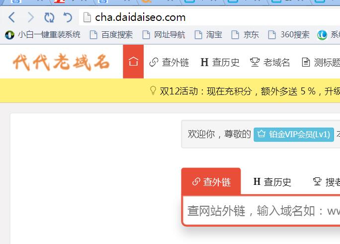 如何精准查询网站外链 