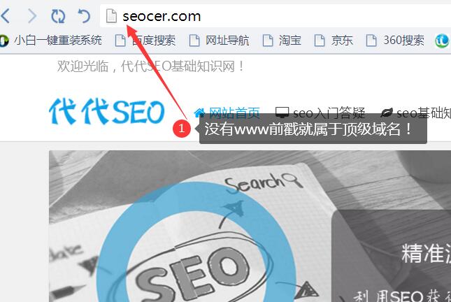 顶级域名高 我们为什么用二级域名做优化 
