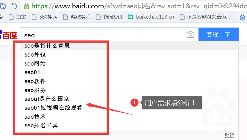 关键词排名首页必须满足这四个条件！