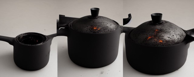 锅烧焦了全黑如何洗