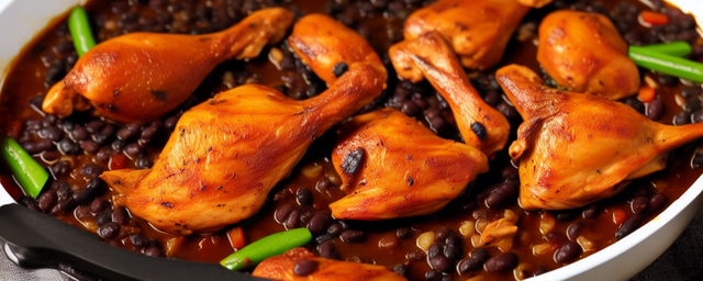 乌鸡炖黑豆有什么功效