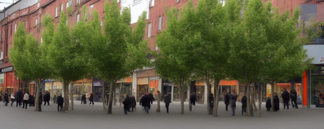 北方店铺门前种什么树最旺