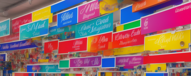 服务店招牌什么颜色搭配最旺