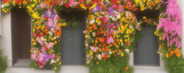 大门口摆放什么花最旺