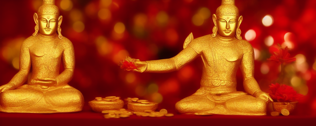 文财神如何供奉的贡品