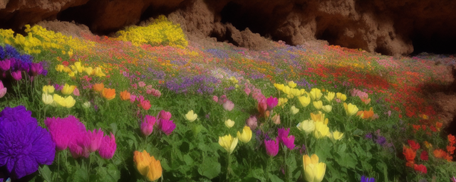 山洞里面放什么花最旺