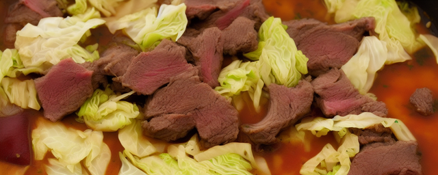如何用白菜炖羊肉片