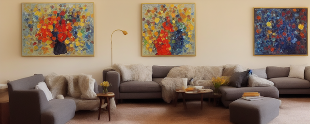 客厅墙面放什么画最旺财