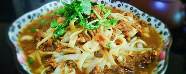 怎样做羊肉汆面 做羊肉汆面教程