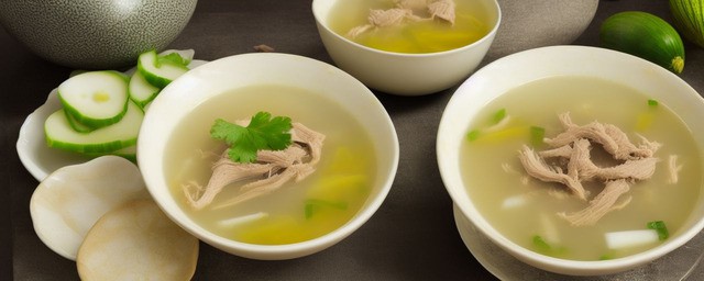 苦瓜肉丝汤的做法