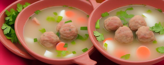 猪肉萝卜丸子汤的做法