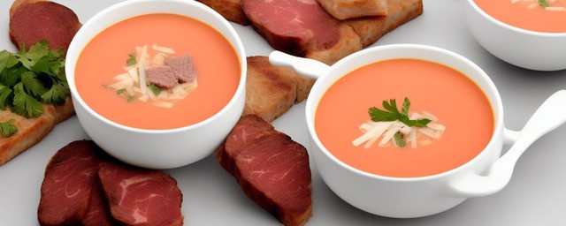 简单肉片汤的做法大全