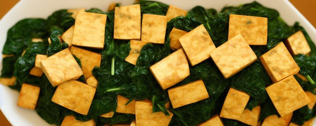 豆腐和菠菜能不能一起吃