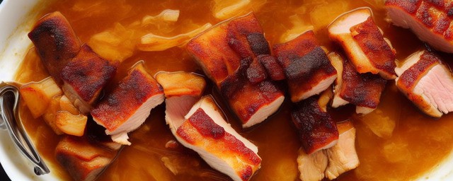 五花肉炖海带的做法