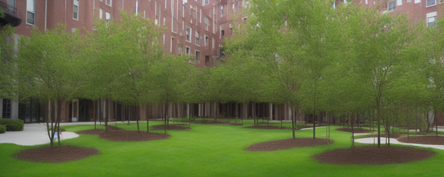 东北庭院栽什么树最旺宅